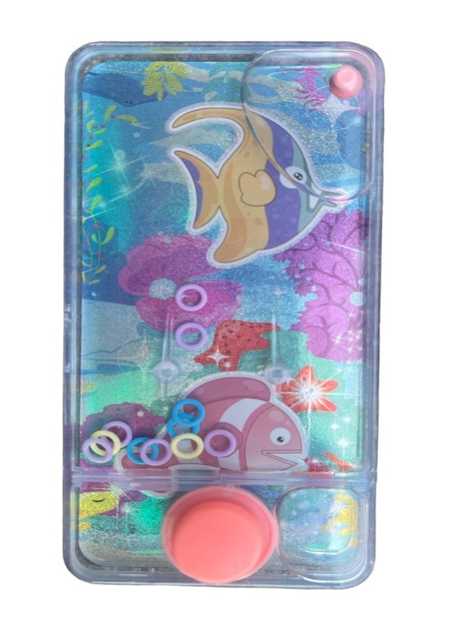 DISILA Traders Present's Transparent Water Game (One Buttons) for Kids, Ring Game, Handheld Game, Water Game for Kids Water Console Handheld Game (Random Color and Design- Pack of 1) - Image 3